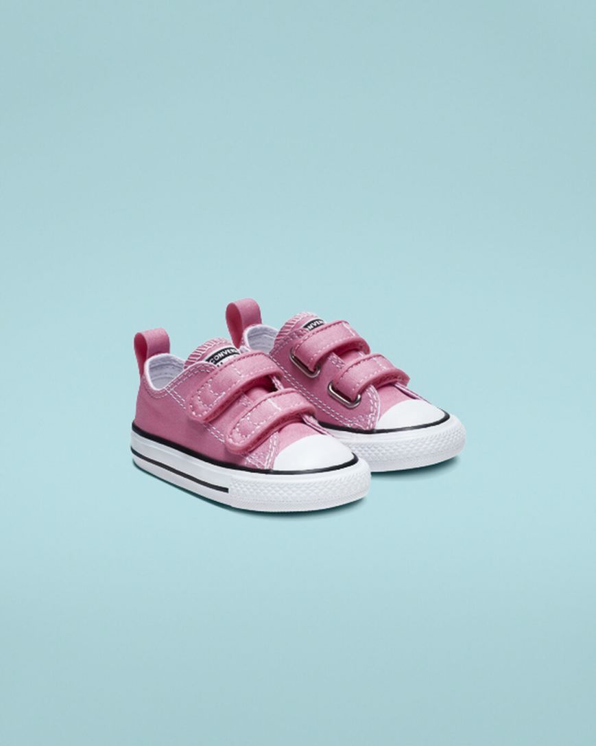 Girls' Converse Chuck Taylor All Star Easy-On Low Top Shoes Pink | AU 1C598F